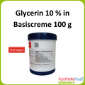 GLYCERIN 10 % IN BASISCREME 100 g Creme